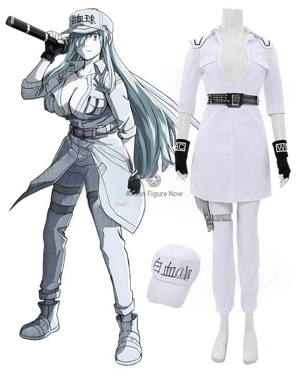 Code Black Neutrophil U-1196 Cosplay Costume from Cells at Work!