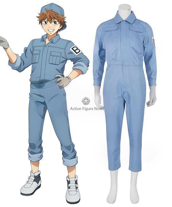 Cells at Work! Hataraku Saibo B-Cell Cosplay Costume