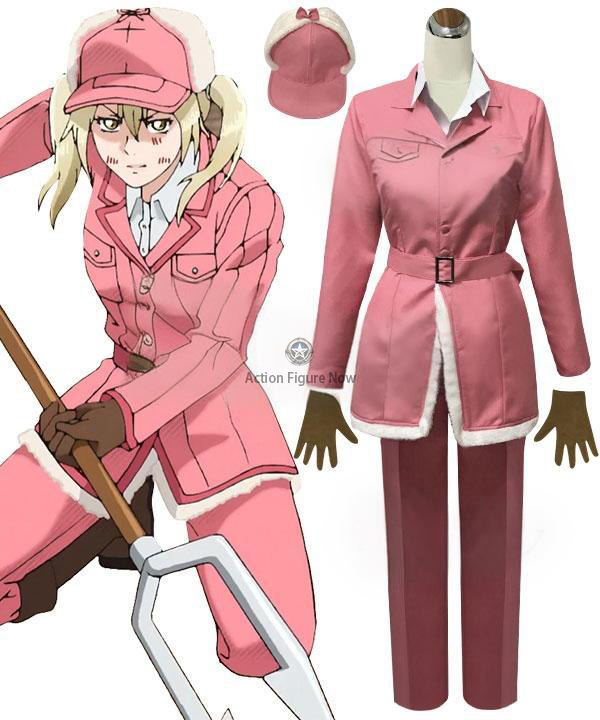 Cells at Work! Hataraku Saibou Eosinophil Cosplay Costume