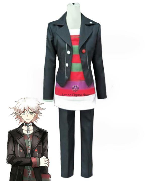Danganronpa: Another Episode - Ultra Despair Girls Komaeda Nagito Cosplay Costume