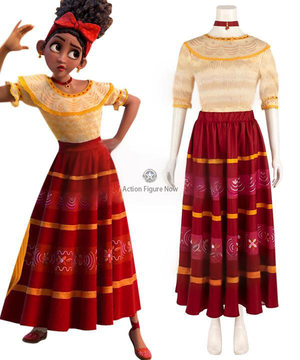 Encanto Dolores Madrigal Disney Cosplay Outfit