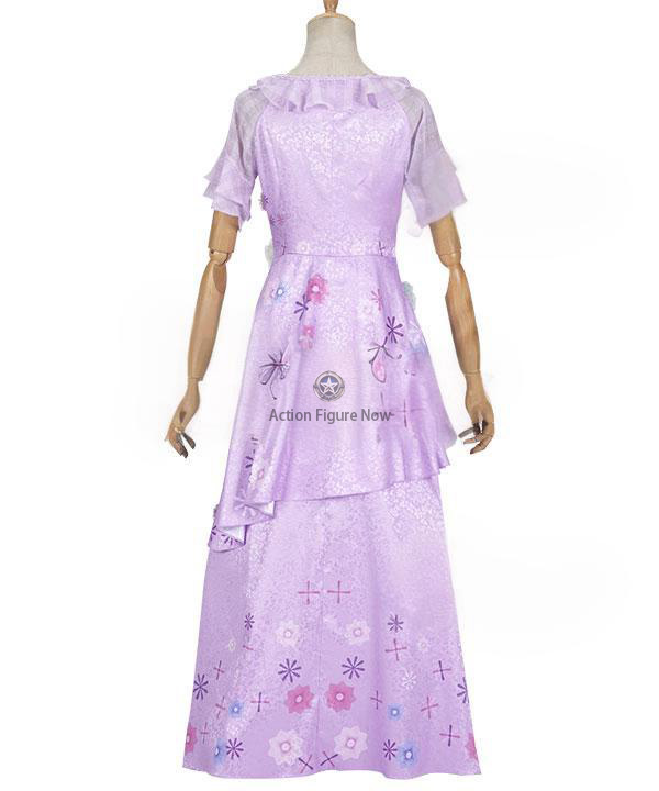 Isabela Madrigal Purple Cosplay Dress from Disney's Encanto