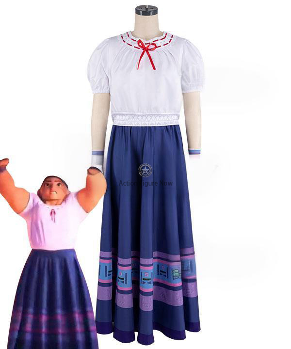 Encanto Luisa Madrigal Disney Inspired Cosplay Outfit