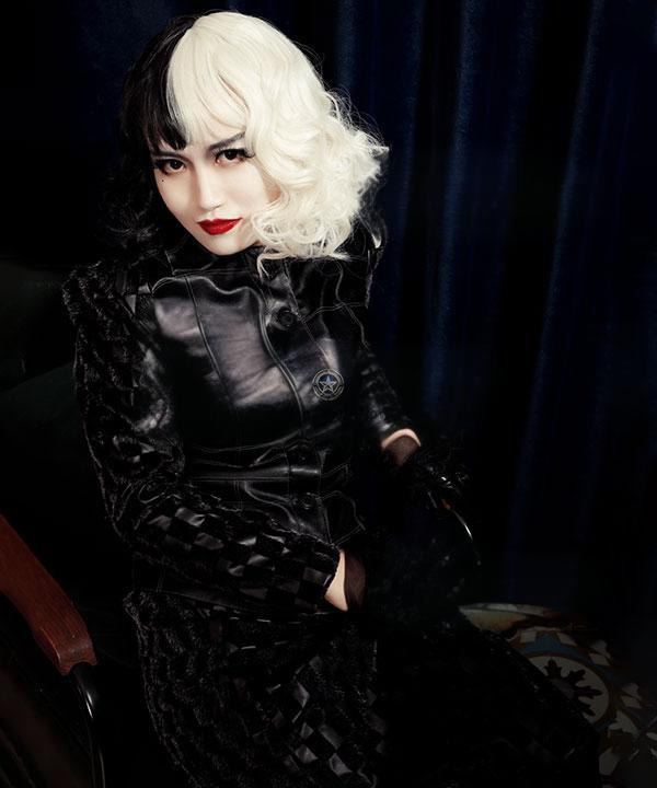 Cruella de Vil Costume - Disney Movie Cosplay Outfit