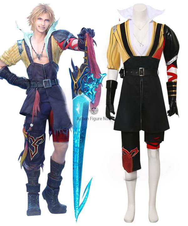 Dissidia Final Fantasy NT Tidus Cosplay Costume