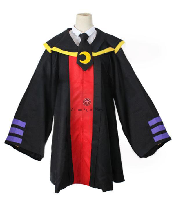 Assassination Classroom Korosensei Cosplay Costume with Cape