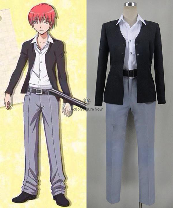 Assassination Classroom: Akabane Karma School Uniform Cosplay Costume