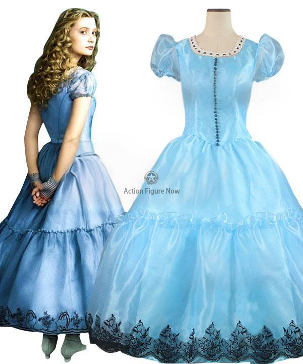 Alice Kingsleigh Dress Cosplay Costume - Alice in Wonderland