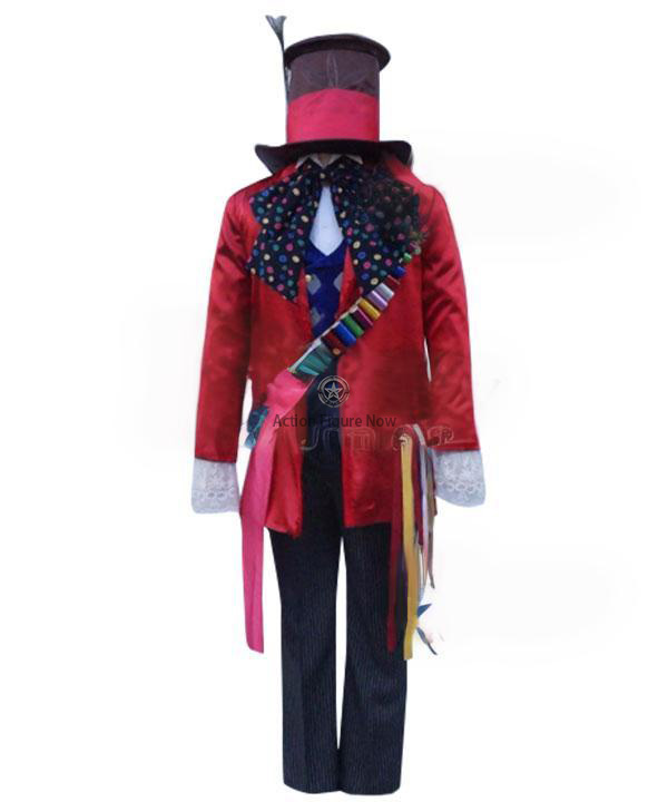 Mad Hatter Costume - Alice in Wonderland Through the Looking Glass Cosplay Outfit