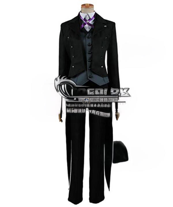 Black Butler: Book of Circus Sebastian Michaelis Cosplay Costume