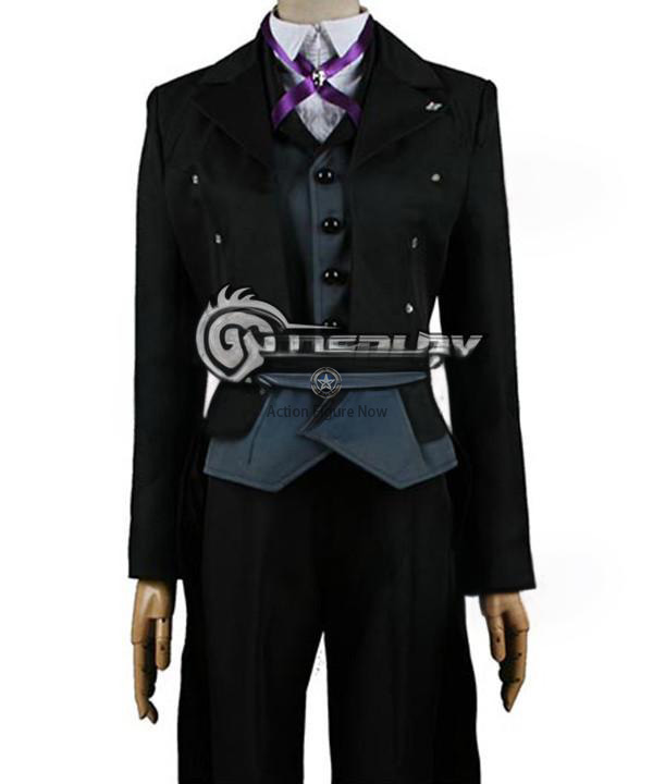 Black Butler: Book of Circus Sebastian Michaelis Cosplay Costume