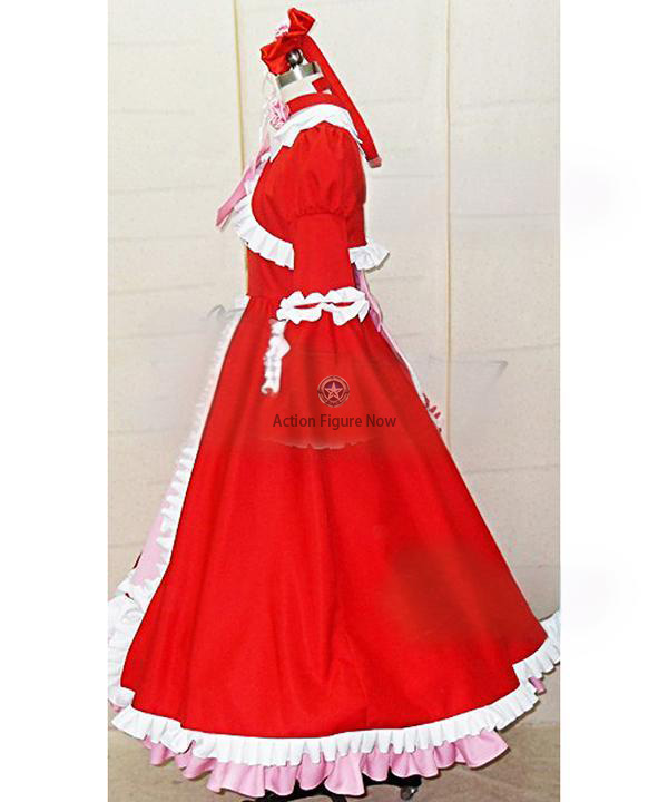 Black Butler Elizabeth Midford Red Lolita Cosplay Dress