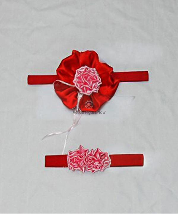 Black Butler Elizabeth Midford Red Lolita Cosplay Dress