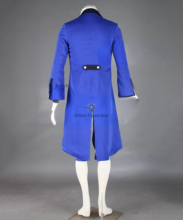 Black Butler Kuroshitsuji Ciel Phantomhive Blue Evening Suit Cosplay Costume