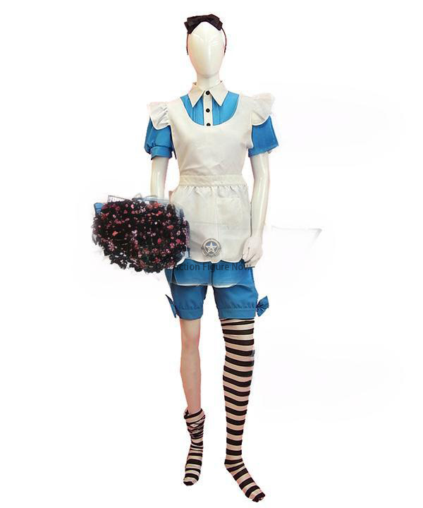 Ciel Phantomhive Maid Dress Cosplay Costume from Black Butler