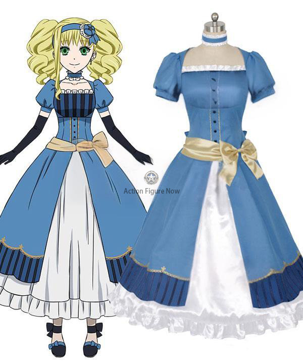 Elizabeth Midford Cosplay Costume from Black Butler: Book of the Atlantic Movie