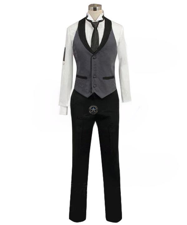 Sebastian Michaelis Cosplay Costume from Black Butler