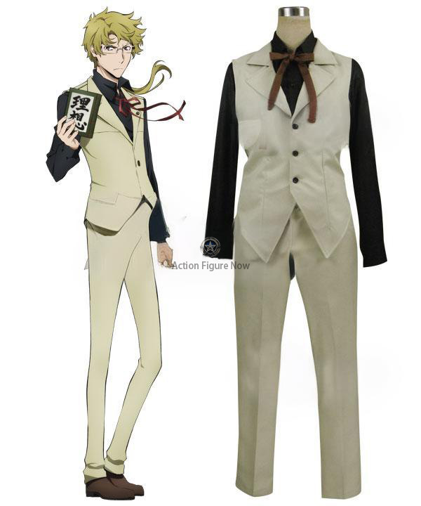 Doppo Kunikida Cosplay Costume from Bungo Stray Dogs