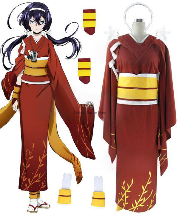 Kyoka Izumi Bungou Stray Dogs Cosplay Costume