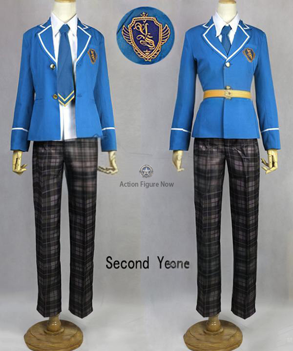 Knights Knights Academy Winter School Uniform Cosplay Costume