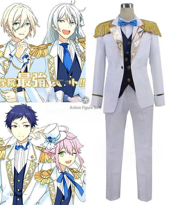 Ensemble Stars Fine Wataru Hibiki, Eichi Tenshouin, Tori Himemiya, and Yuzuru Fushimi Cosplay Costumes