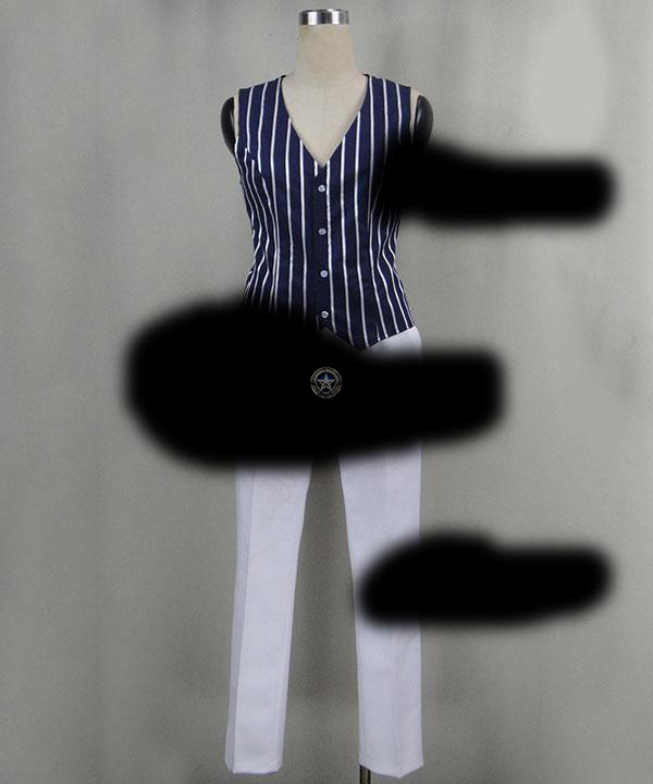 Ensemble Stars! Judge: Black and White Duel: Arashi Narukami and Tsukasa Suou Cosplay Costumes