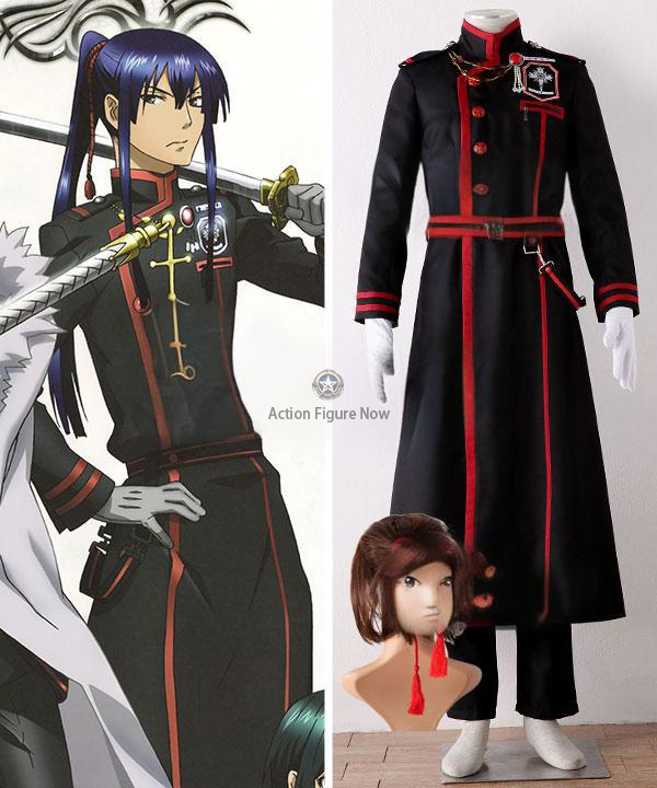 D.Gray-Man Hallow: Yu Kanda 3rd Uniform Cosplay Costume