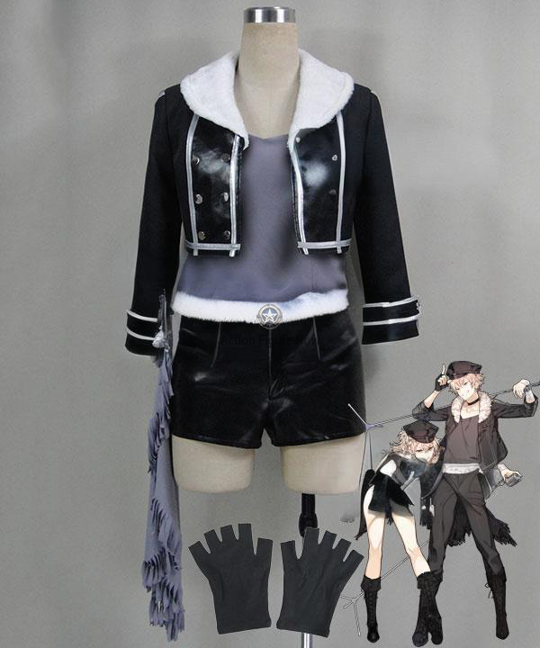 Ensemble Stars! Undead Rei Sakuma Female Cosplay Costume