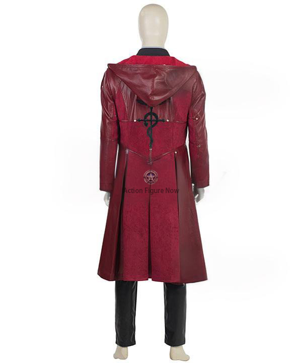 Fullmetal Alchemist Edward Elric Red Coat Cosplay Costume