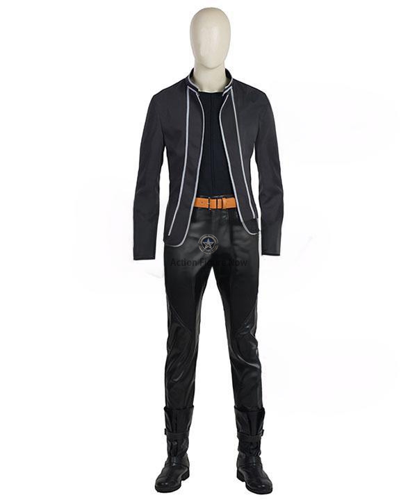 Edward Elric Cosplay Costume from Fullmetal Alchemist - Premium Version, Excluding Boots