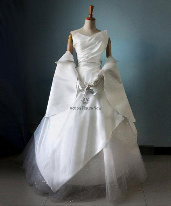 Lunafreya Nox Fleuret Wedding Dress Final Fantasy XV Cosplay Costume