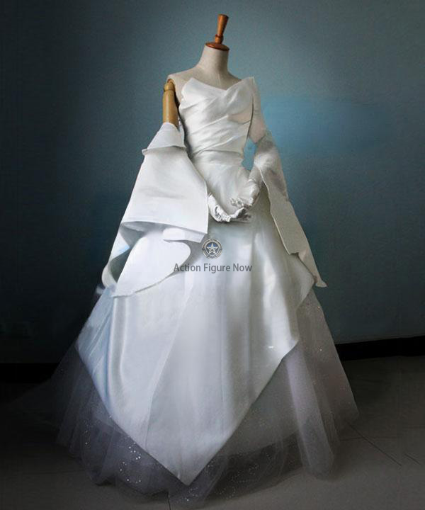 Lunafreya Nox Fleuret Wedding Dress Final Fantasy XV Cosplay Costume