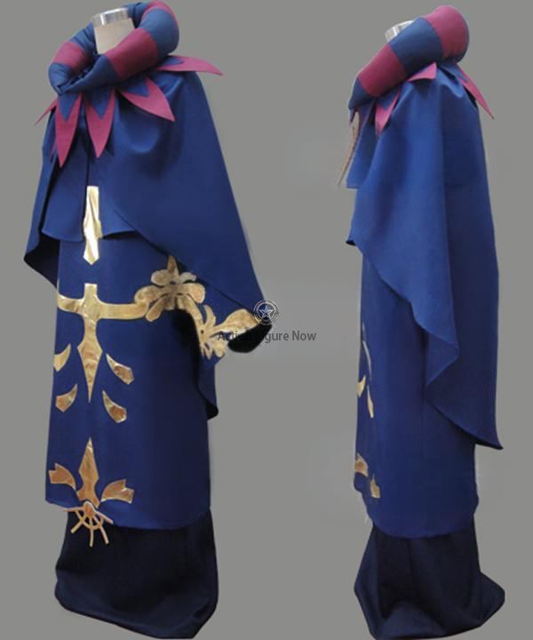 Fate Zero Caster Gilles de Rais Cosplay Halloween Costume Anime Outfit