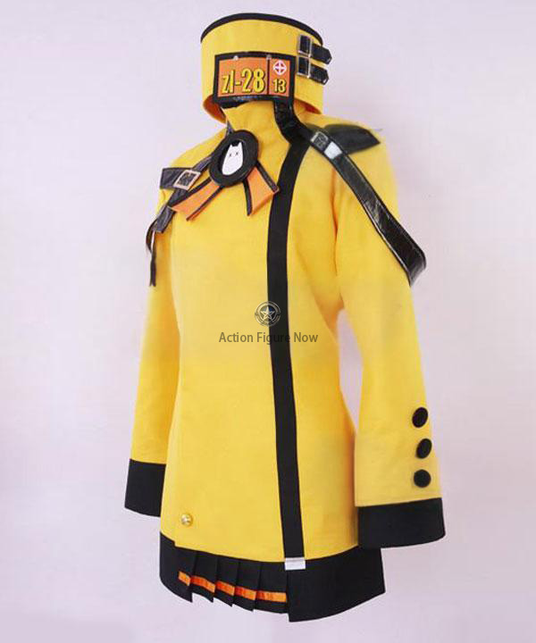Guilty Gear Strive Millia Rage Yellow Uniform Cosplay Costume