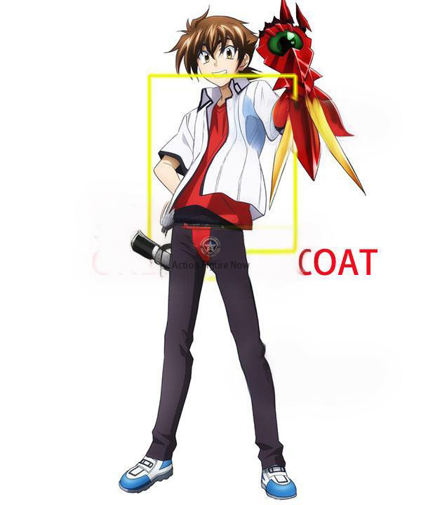 BorN Issei Hyoudou Cosplay Costume - White Coat