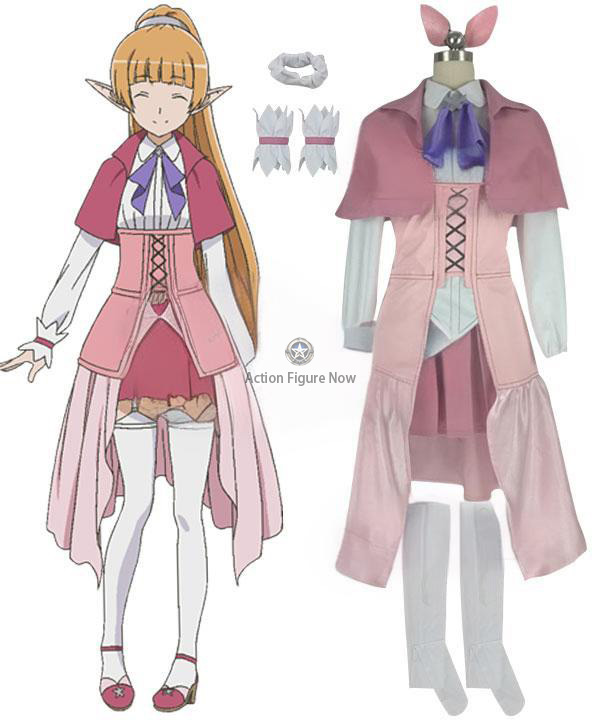 Sword Oratoria: DanMachi Familia Myth - Is It Wrong to Try to Pick Up Girls in a Dungeon Lefiya Viridis Cosplay Costume