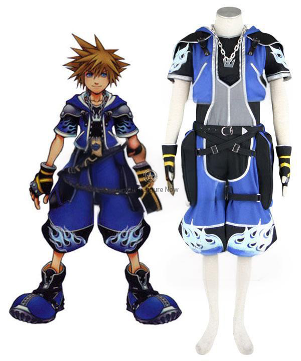 Wisdom Sora from Kingdom Hearts 2 Cosplay Costume
