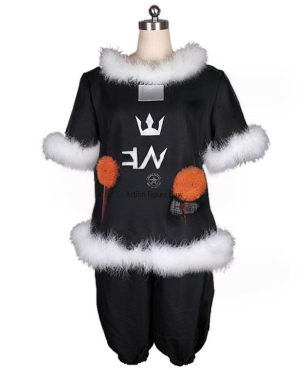 Kingdom Hearts: Christmas Sora CT Valor Santa Form Cosplay Costume