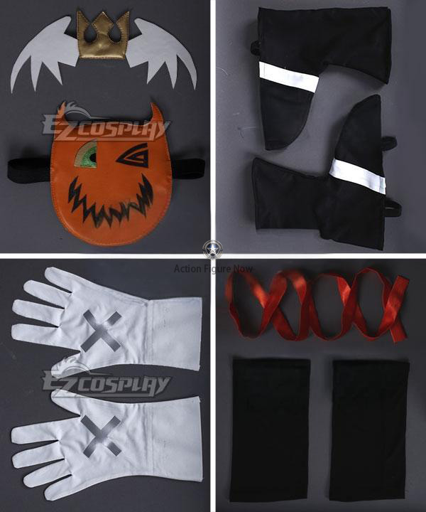 Halloween Town Sora Cosplay Costume from Kingdom Hearts 2