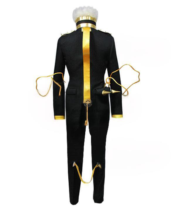 Kill la Kill Houka Inumuta Black and Gold Cosplay Costume
