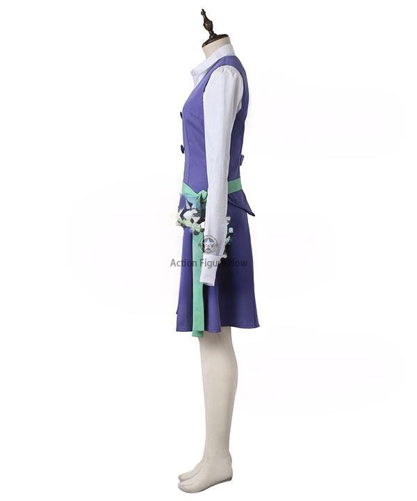 Little Witch Academia Amanda O'Neill, Jasminka Antonenko & Constanze Amalie von Braunschbank Cosplay Costume