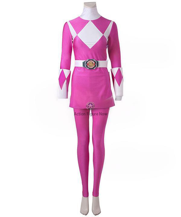 Power Rangers Pink Ranger Costume for Cosplay - No Boots Included