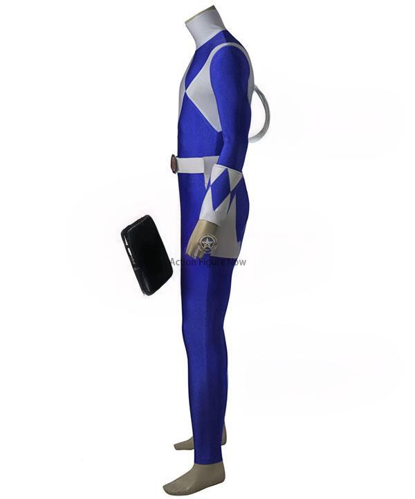 Blue Ranger Cosplay Outfit from Mighty Morphin Power Rangers - Costume without Boots