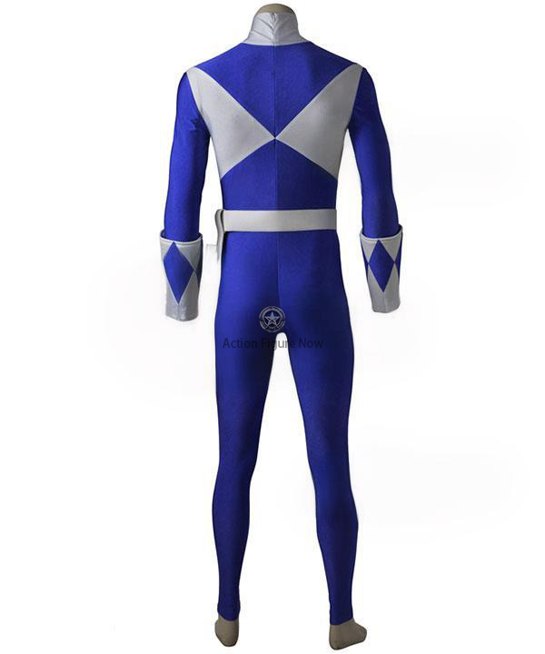 Blue Ranger Cosplay Outfit from Mighty Morphin Power Rangers - Costume without Boots