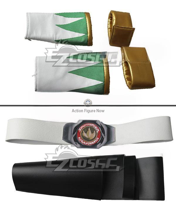 Green Ranger Cosplay Costume - Mighty Morphin Power Rangers Tommy Oliver Outfit (Excluding Boots)