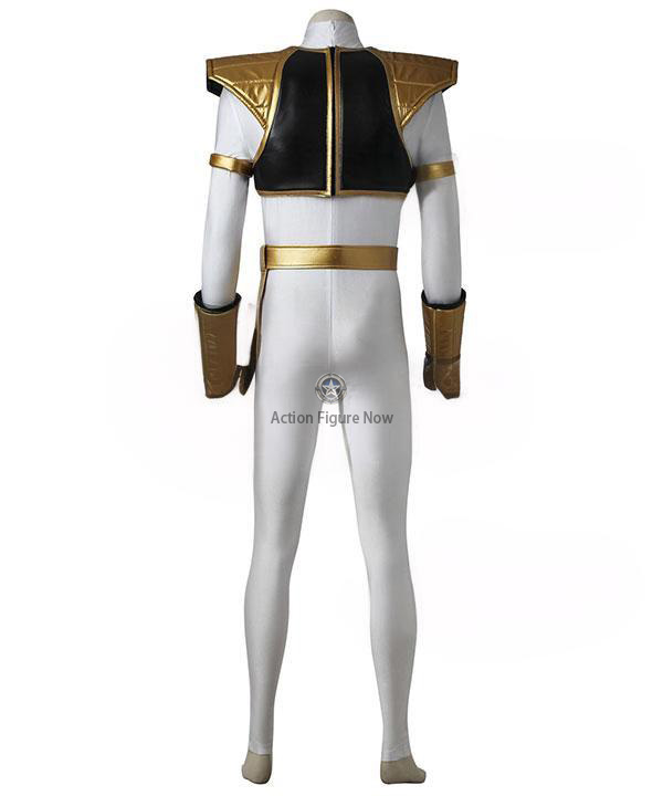 Power Rangers White Ranger Cosplay Costume - Tommy Oliver Edition (Excludes Boots)