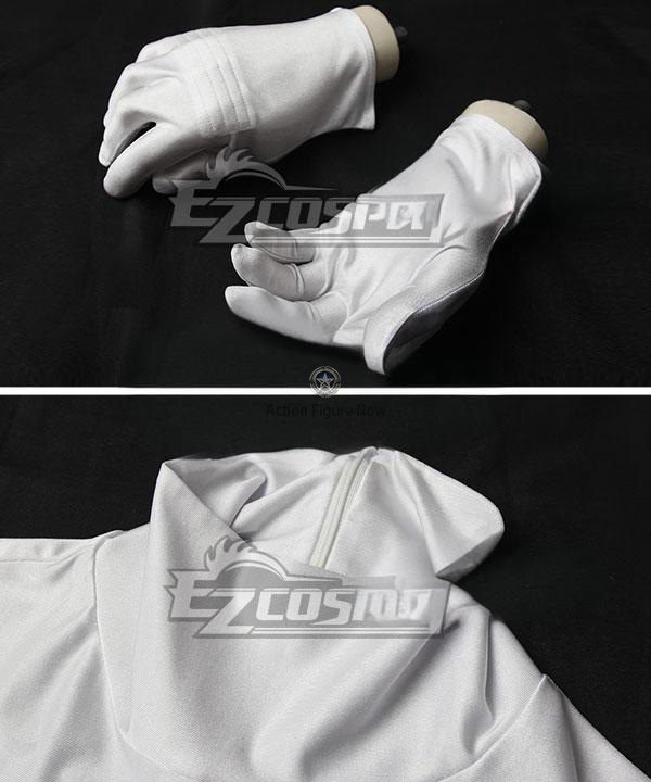 Power Rangers White Ranger Cosplay Costume - Tommy Oliver Edition (Excludes Boots)