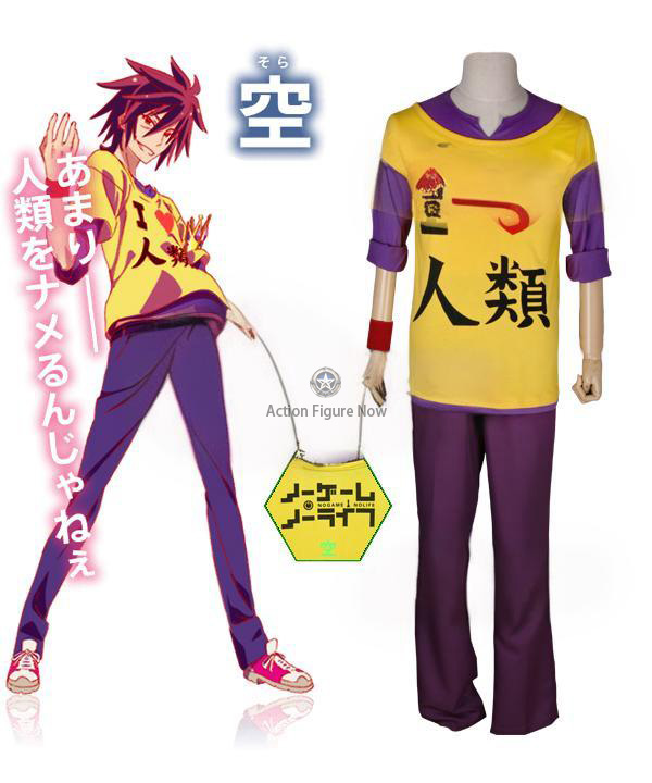 No Game No Life Sora Cosplay Costume