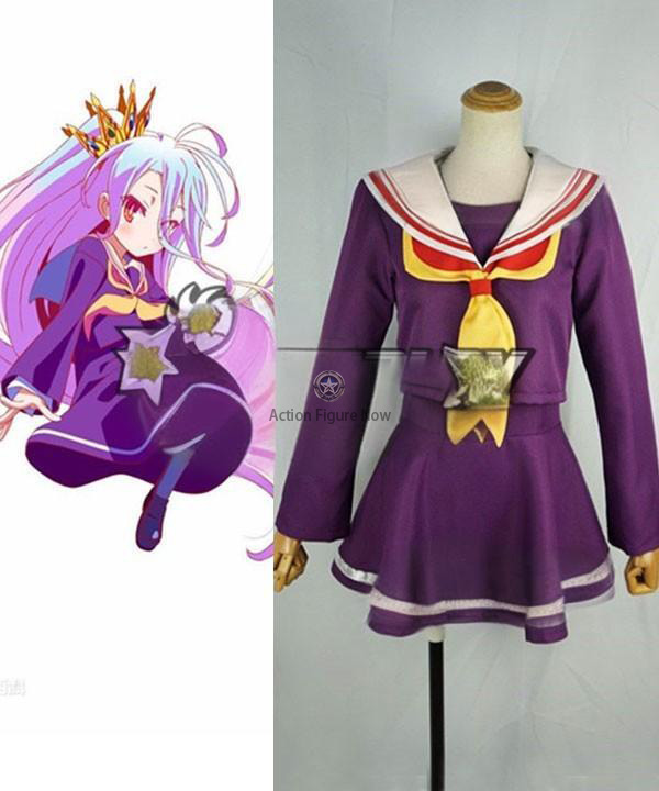 No Game No Life: Shiro Cosplay Costume