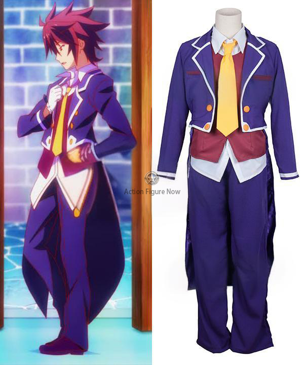 Sora Uniform Cosplay Costume from No Game No Life